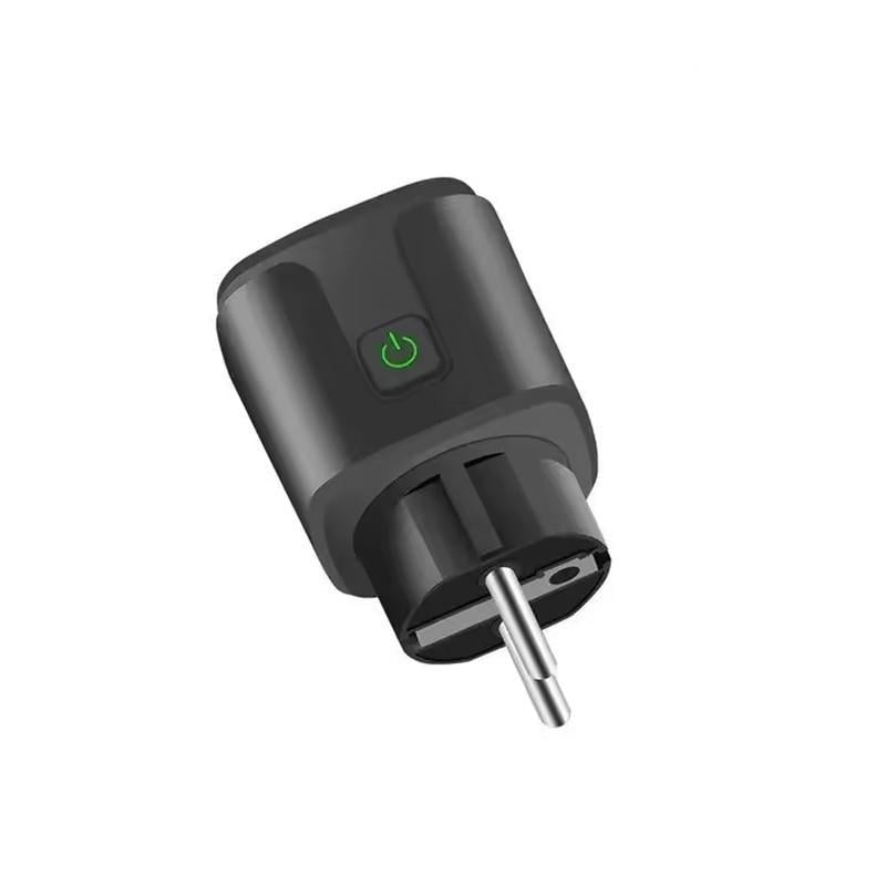 Розетка Smart Wi-Fi Gamma 20A 230V с таймером Smart Home Черный (WiFi-20A-BL)