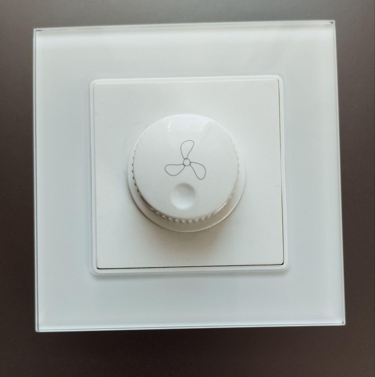 Регулятор оборотов вентилятора Glass стеклопластик White (27159102) - фото 7 Регулятор оборотов вентилятора Glass стеклопластик White (27159102) - фото 7