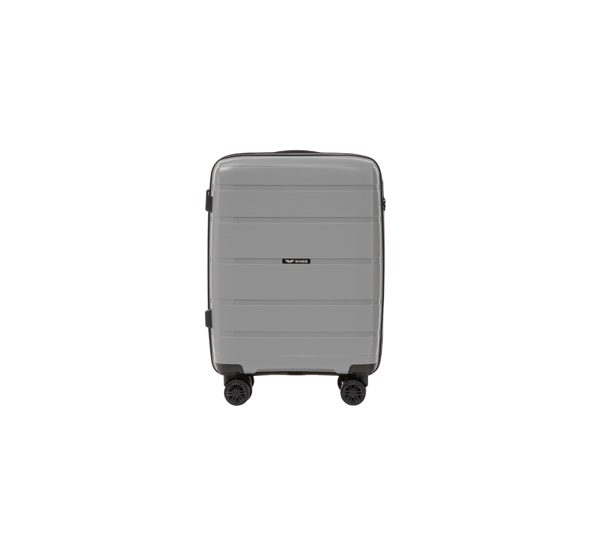 Валіза дорожня з поліпропілену Wings HWF03 S Сірий (30631273) - фото 1