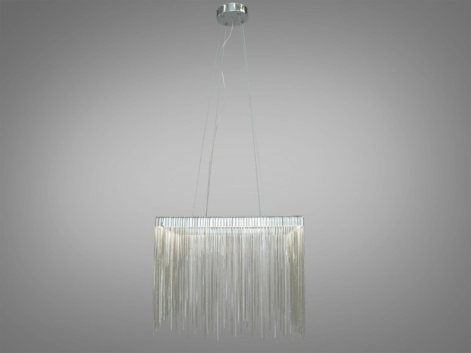 Люстра светодиодная 35 Вт Хром (LSD-400F-HR) - фото 1