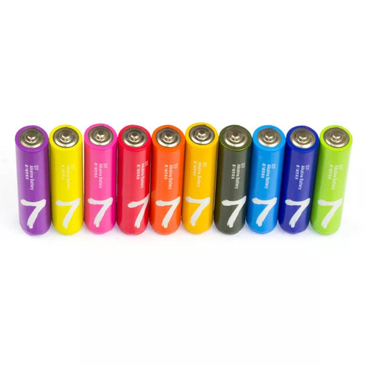 Батарейки ZMI ZI7 Rainbow 1,5V/10/AAA (NQD4001RT) Батарейки ZMI ZI7 Rainbow 1,5V/10/AAA (NQD4001RT)