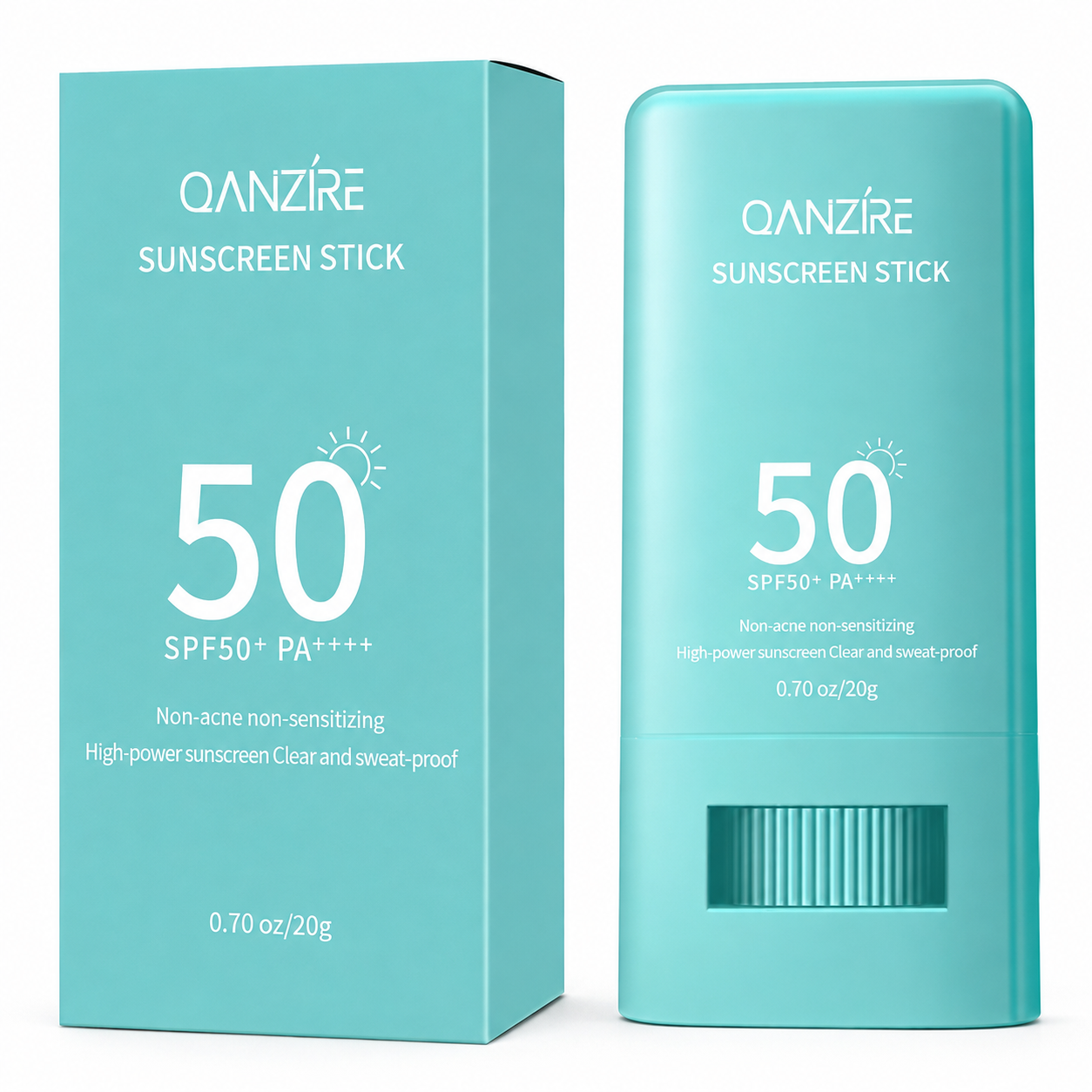 Солнцезащитный стык для лица и тела QANZIRE SPF 50+ PA++++ 20 г водостойкий UV защита (3100465160)