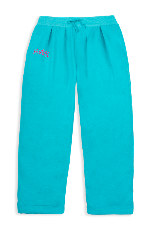 Брюки детские для девочки GABBI BR-20-14 Тутти-Фрутти летние на резинке 80 см Ментоловый (12112)