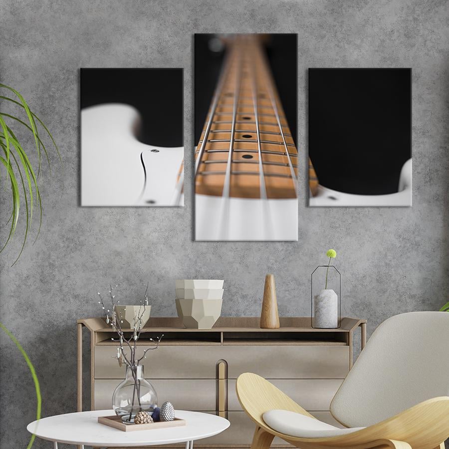 Картина для интерьера Струны гитары 96x60 см (527-32)