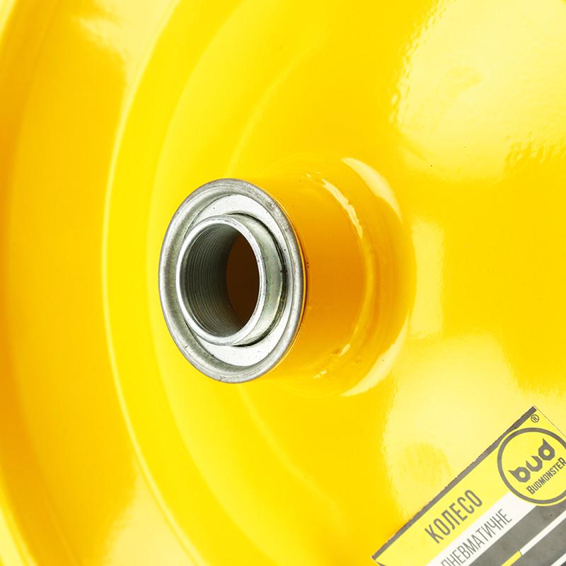 Колесо пневмо 3,5х8, o/d 20 на тачку Budmonster 01-003/01-008 01-032 (56760) - фото 4