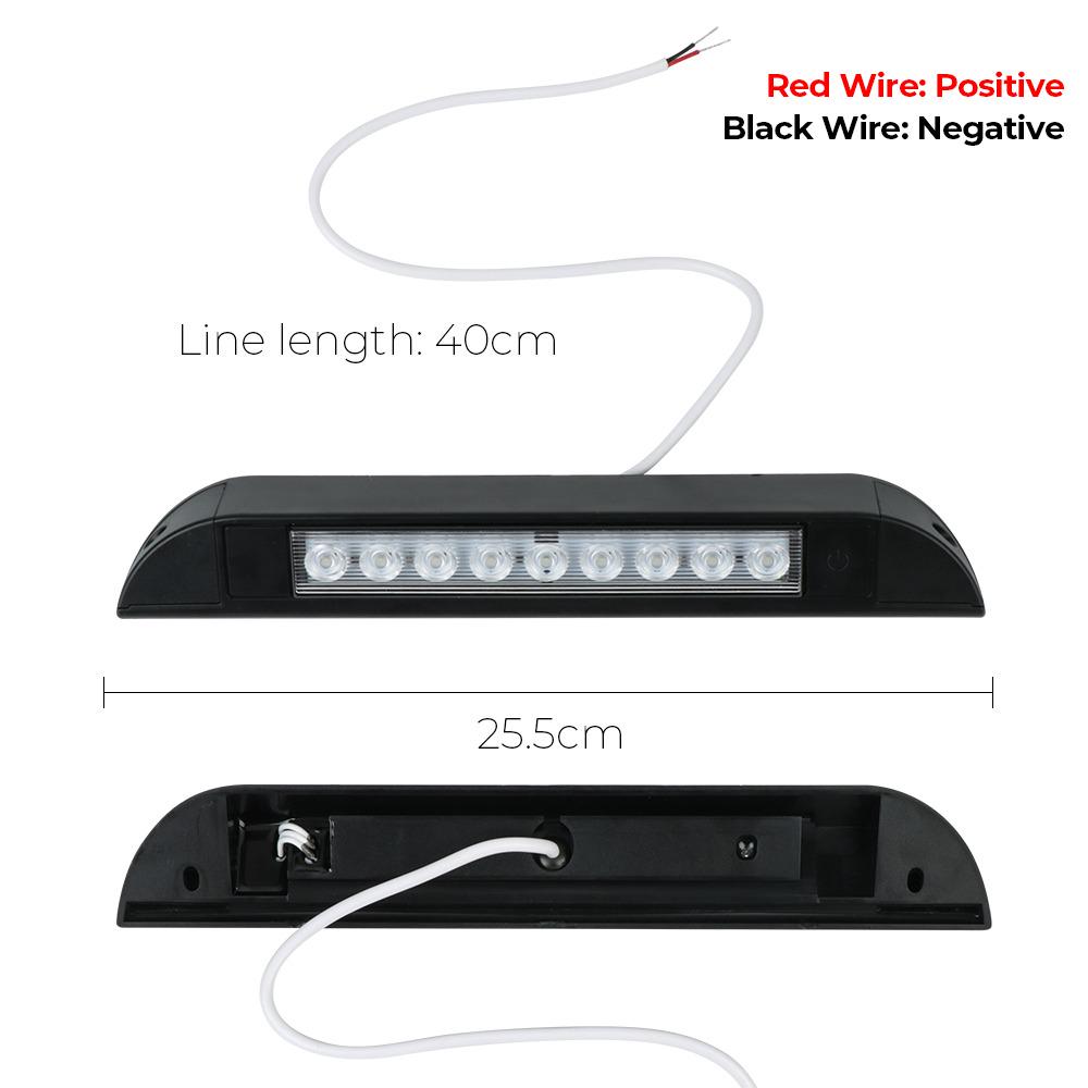 Ліхтар зовнішній для кемпера LED 12 В 6000K Білий (501145-W) - фото 2 Ліхтар зовнішній для кемпера LED 12 В 6000K Білий (501145-W) - фото 2