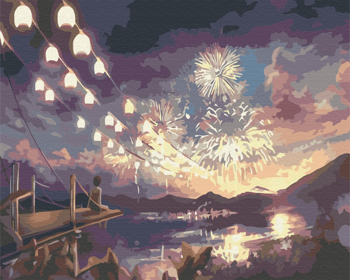 Картина по номерам Brushme Атмосфера праздника 40x50 см (BS52192)