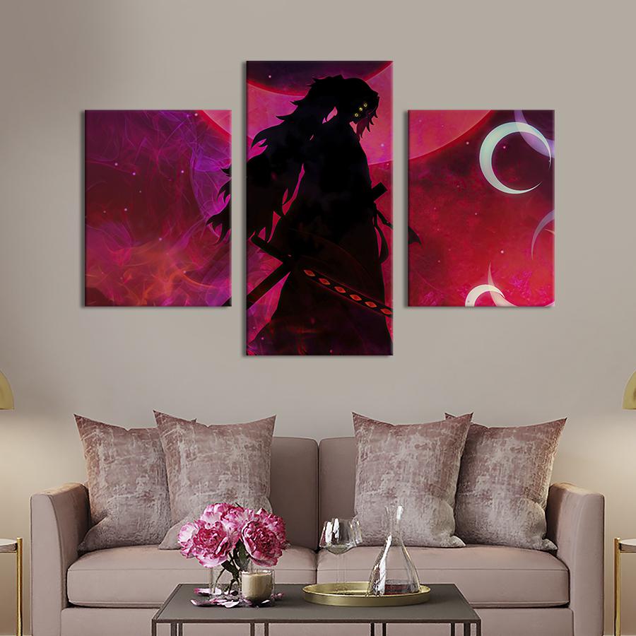 Картина для интерьера Персонаж из аниме Кокушибо 141x90 см (703-32)