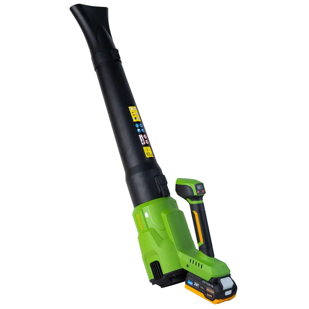 Повітродувка акумуляторна безщіткова ProCraft PB26 без акумулятора та без зарядного пристрою з 2 насадками - фото 12