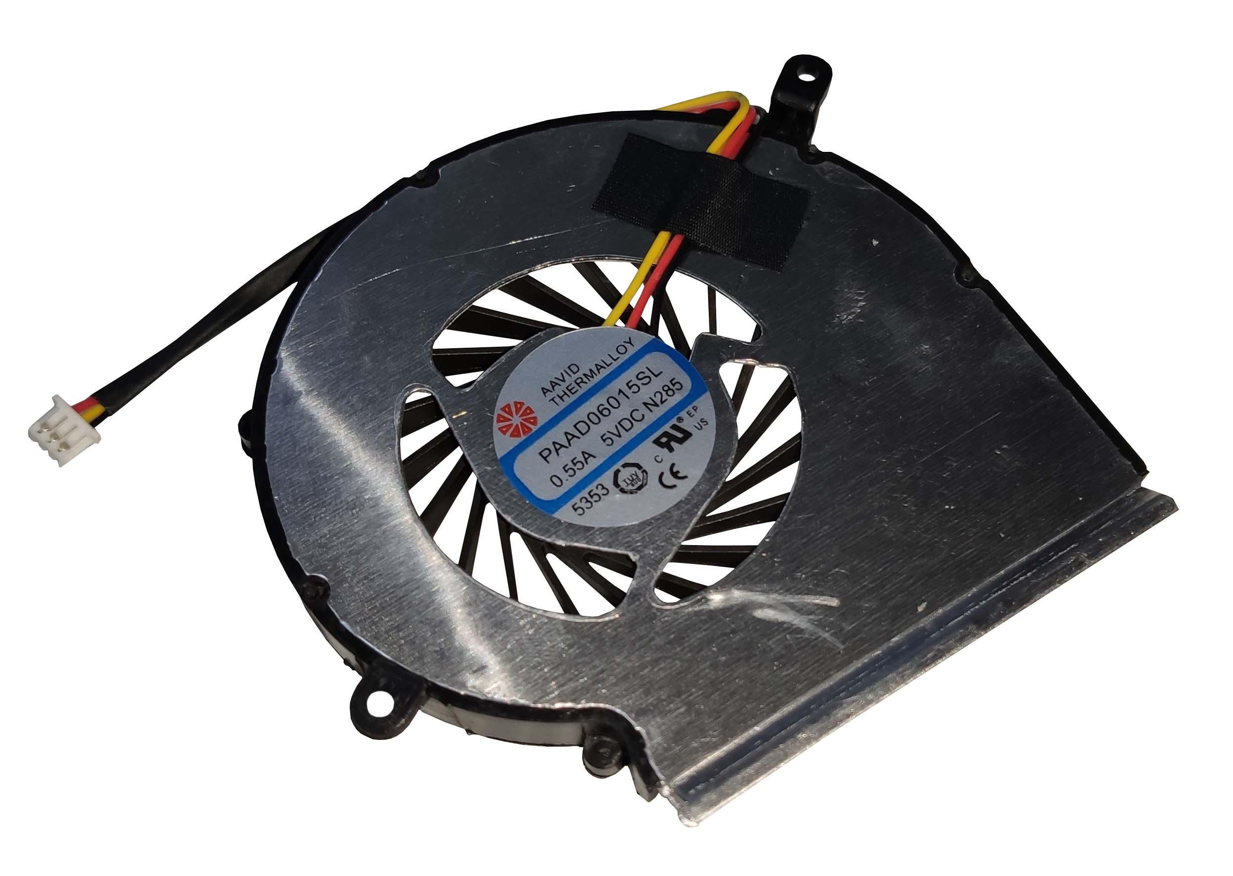 Кулер для ноутбука MSI GE62/GE72/PE60/PE70/GL62/GL72/GP62/GP72 GPU 5V 0.55A 3-pin AAVID