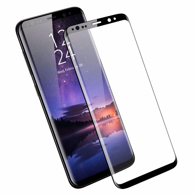 Захисне скло Mocolo 3D Full Glue для Samsung Galaxy S8 G950 0,33 мм Black - фото 3