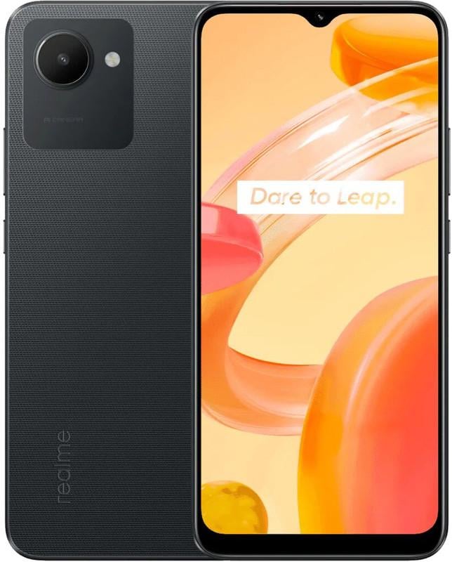 Смартфон realme C30 4/64 Гб Global Black - фото 1