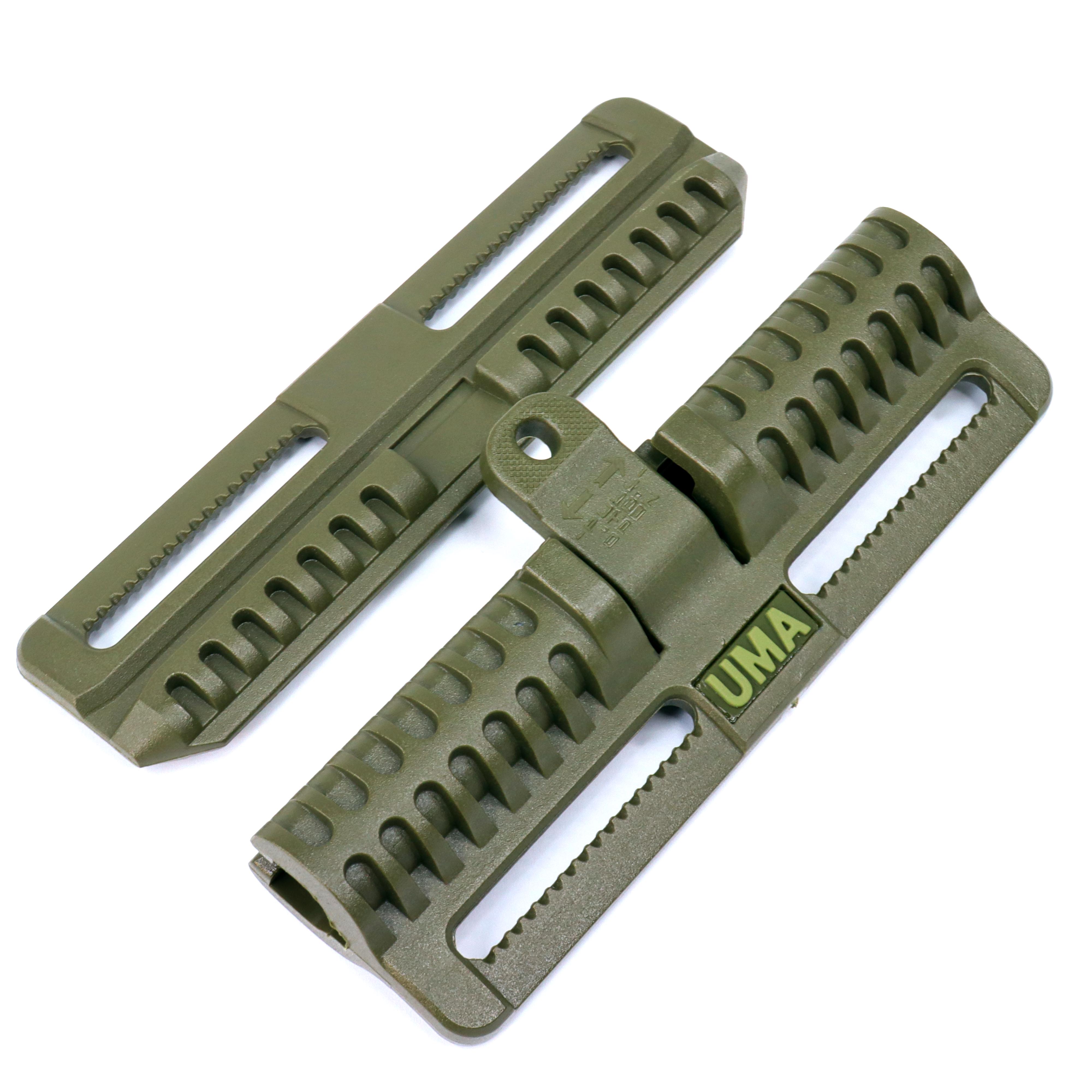 Пряжка FAST DROP быстрого сброса двусторонняя нижняя боковая 80 мм Оливковый (021435) - фото 3