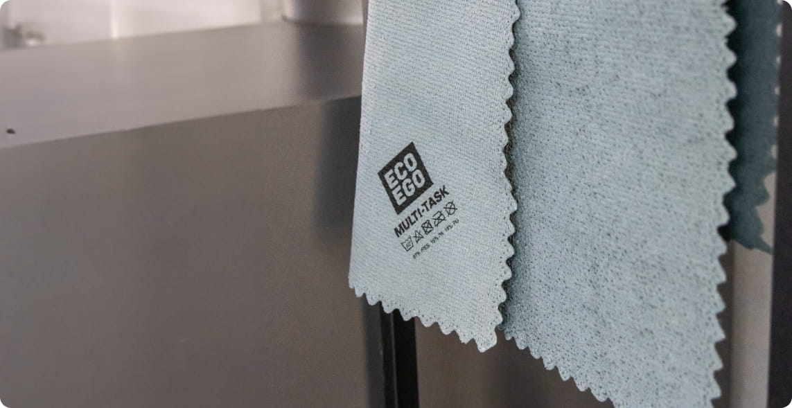 Серветка York ECO EGOMULTI TASK із мікрофібри гібридна 35х35 см - фото 7