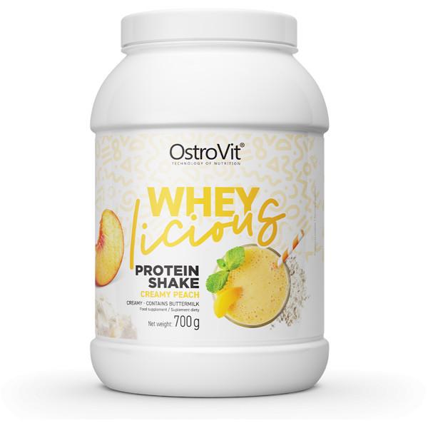 Протеїн OstroVit WHEYlicious Protein Shake 700 g /23 servings/ Creamy Peach