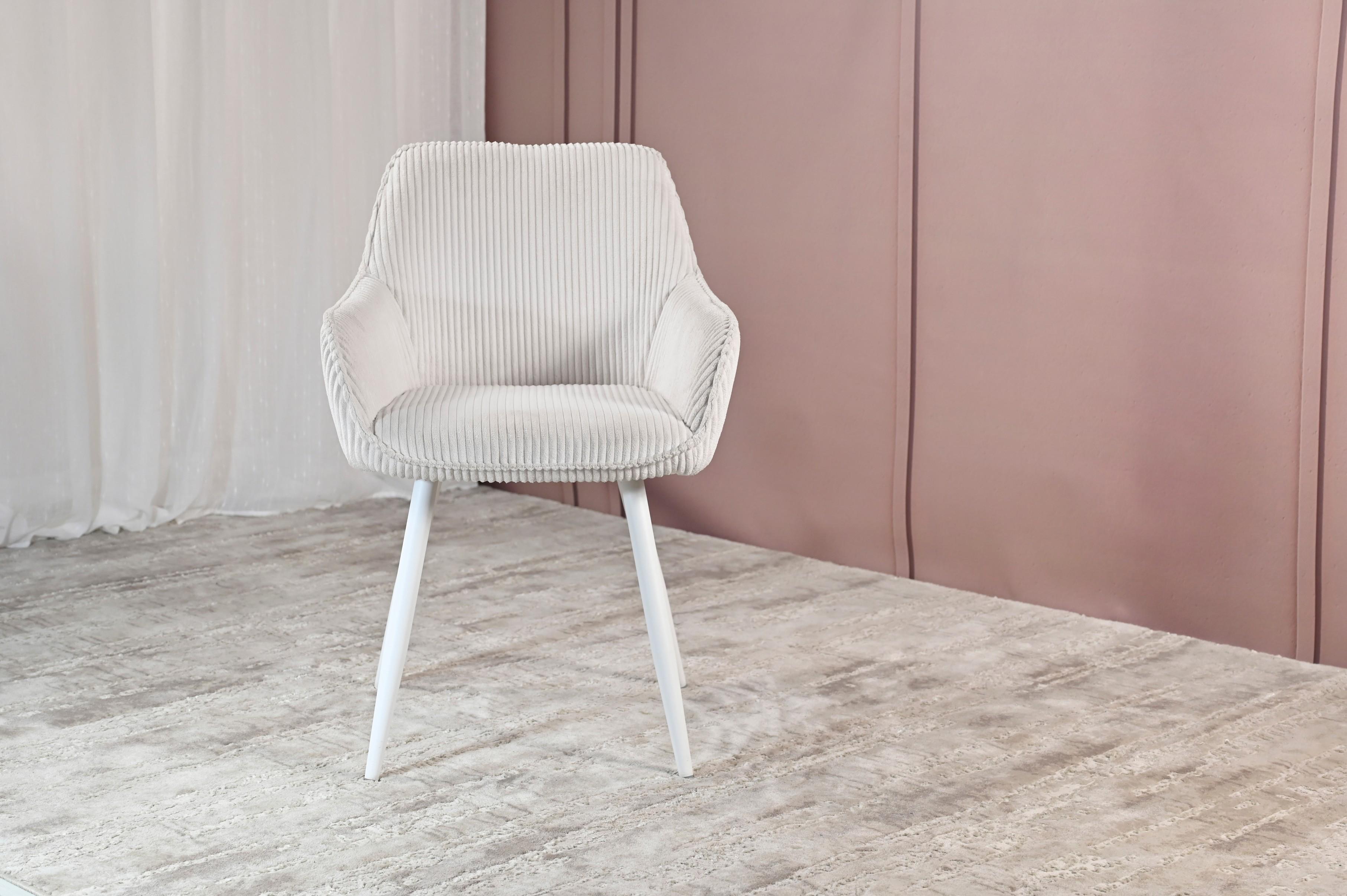 Стілець обідній Vetro Mebel Білий антик/Білий (M-240) - фото 7 Стілець обідній Vetro Mebel Білий антик/Білий (M-240) - фото 7