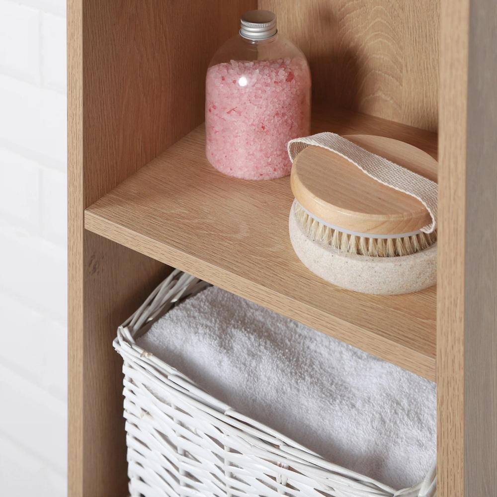 Пенал-стелаж підвісний MVK Vostok Lite 40 В1 400х250х1200 мм Дуб кам'яний (8093db) - фото 6 Пенал-стелаж підвісний MVK Vostok Lite 40 В1 400х250х1200 мм Дуб кам'яний (8093db) - фото 6