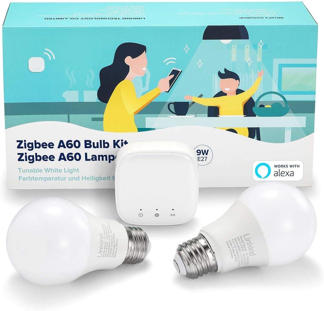 Комплект светодиодных ламп Linkind Zigbee E27 (X00118J86P) Комплект светодиодных ламп Linkind Zigbee E27 (X00118J86P)