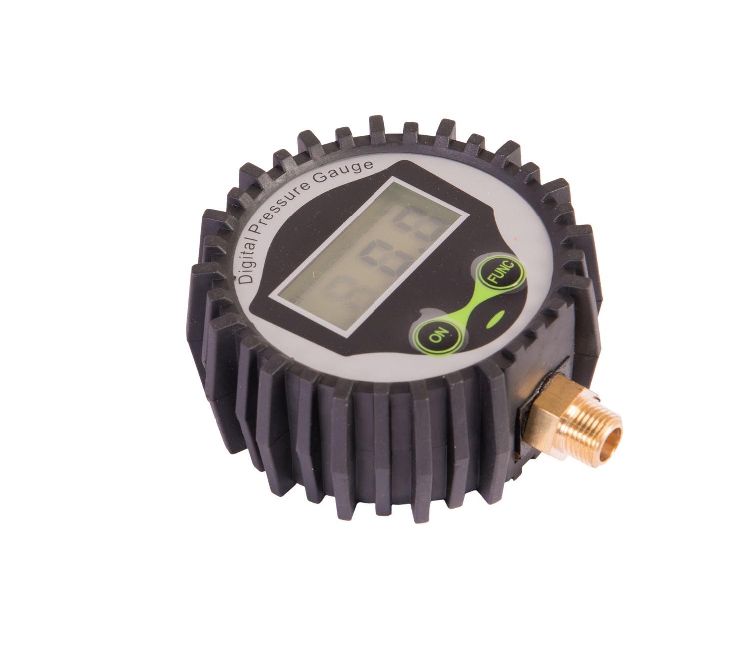 Манометр цифровий MasterTool GM 63 мм М11х1 0-18 Бар до пістолета для підкачки коліс (81-8655)