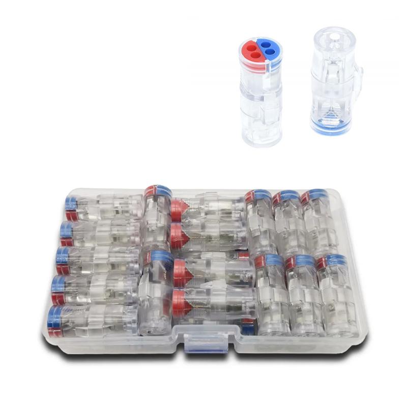 Набор клемм Tactix 0,5-2,5 мм2 24А 1-2+1-2 разветвитель одинарная 38х15х15 мм 31 шт. (CT724-31box)