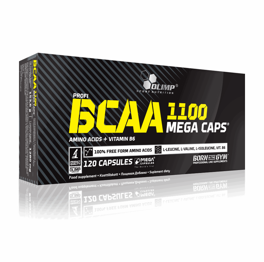 Амінокислоти Olimp BCAA 1100 Mega Caps 120 капсул