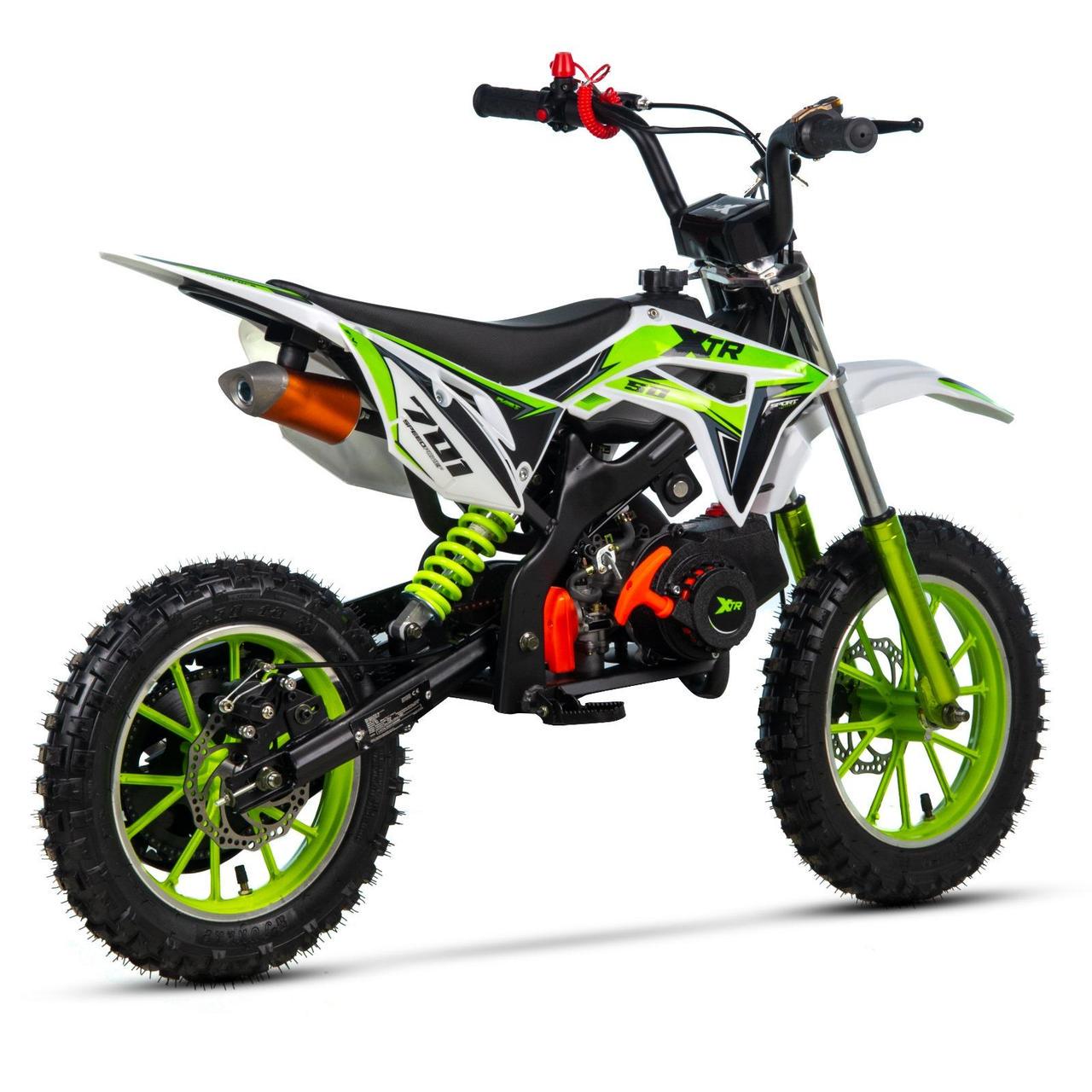 ᐉ Мотоцикл мини XTR CROSS 701 50СМ3 Зеленый (2391721162) • Купить