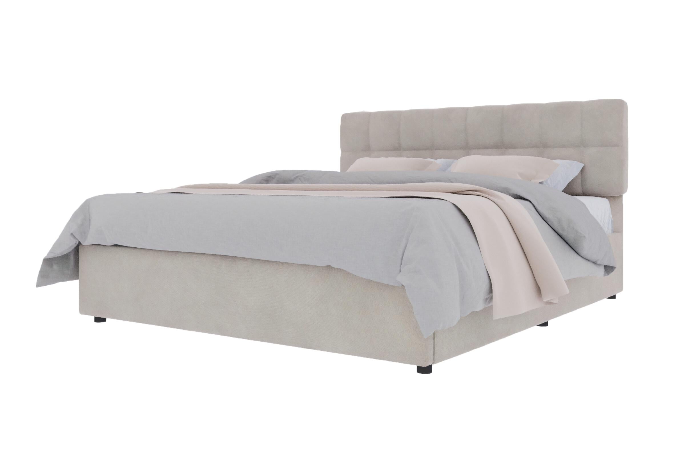 Кровать-подиум UMA Тринити подъемная 160х200 см Бежевый (Fancy 11)