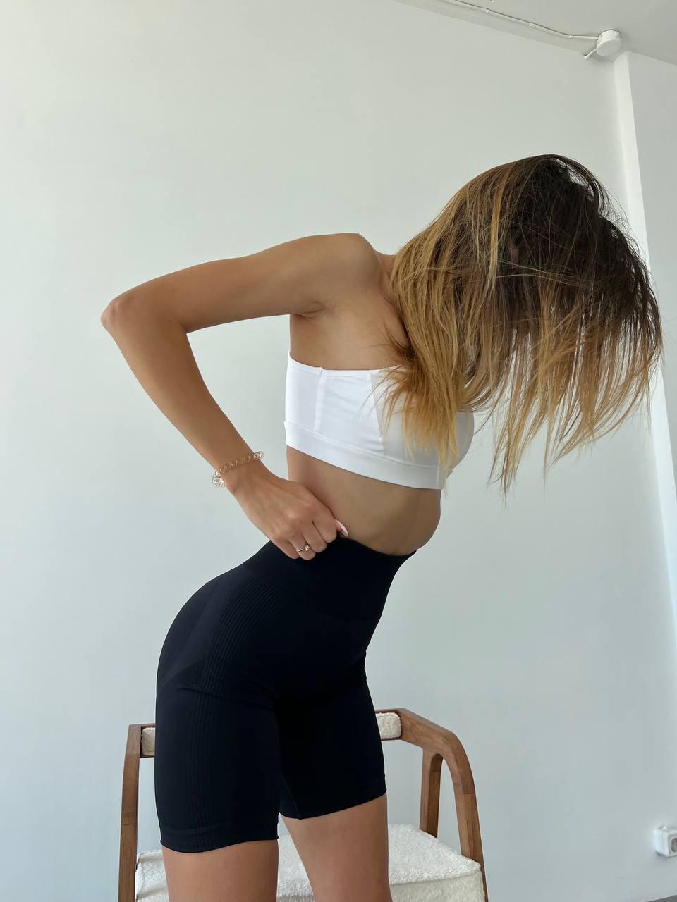 Шорти спортивні з ефектом пуш-ап L Чорний (VV01L) - фото 3 Шорти спортивні з ефектом пуш-ап L Чорний (VV01L) - фото 3