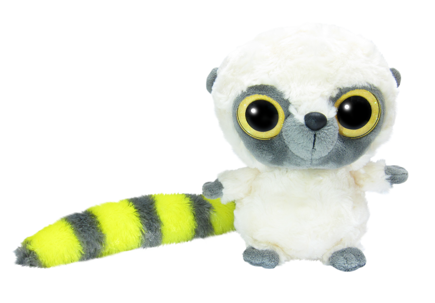 Лемур YooHoo желтый сияющие глаза 23 см (4cdfef3d)