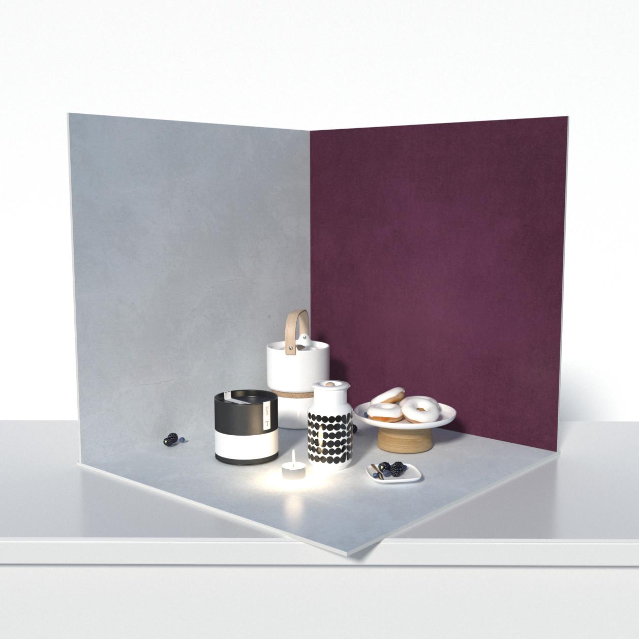 Фотофон пластиковый угловой 3D PolyPlast 40x40x40 см №61025 Фотофон пластиковый угловой 3D PolyPlast 40x40x40 см №61025