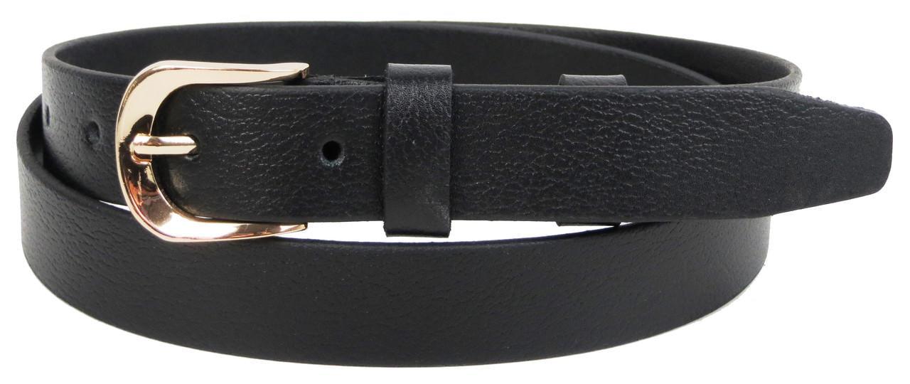Ремень женский кожаный Skipper 1486-30 Черный