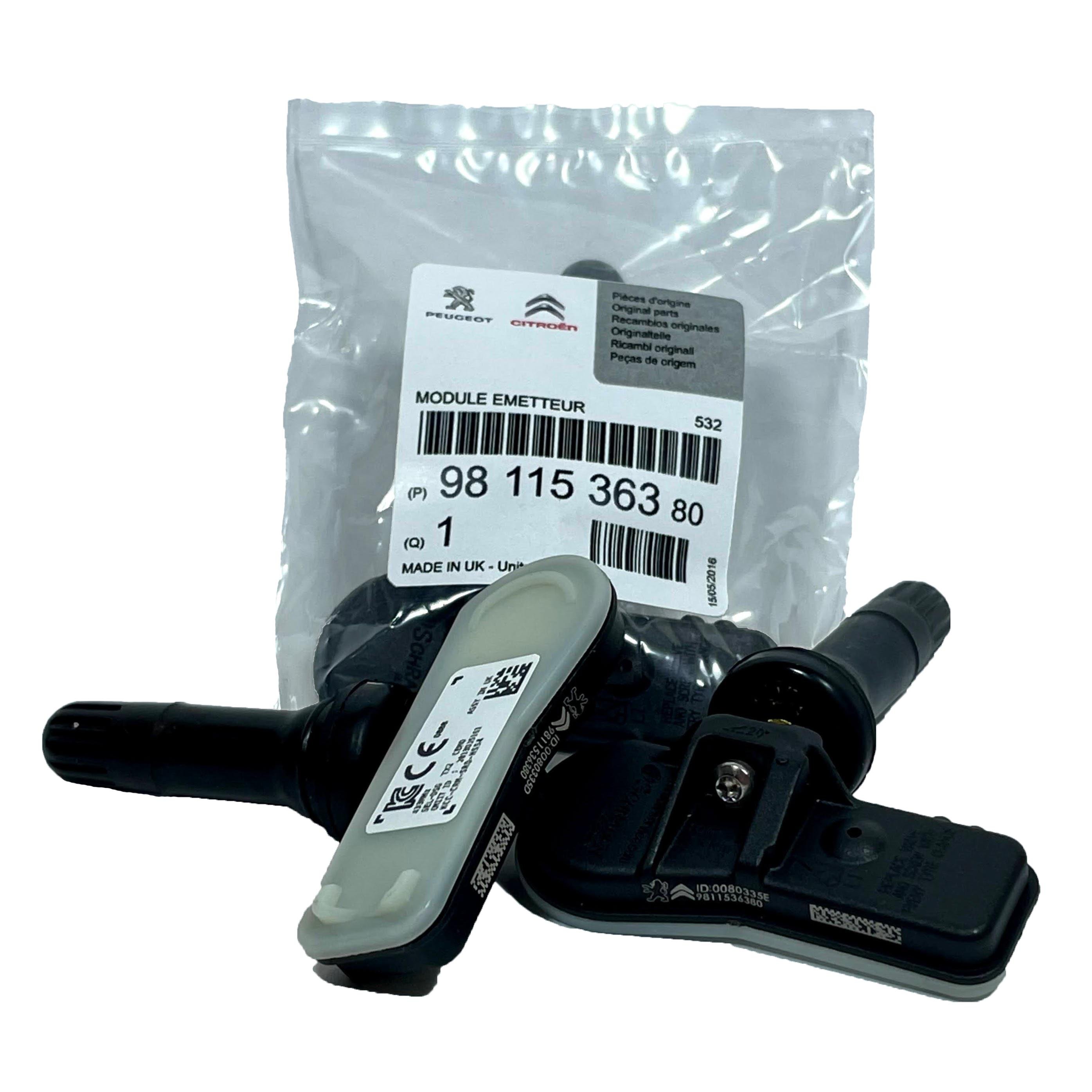 Датчик TPMS давления в шинах PEUGEOT 9811536380