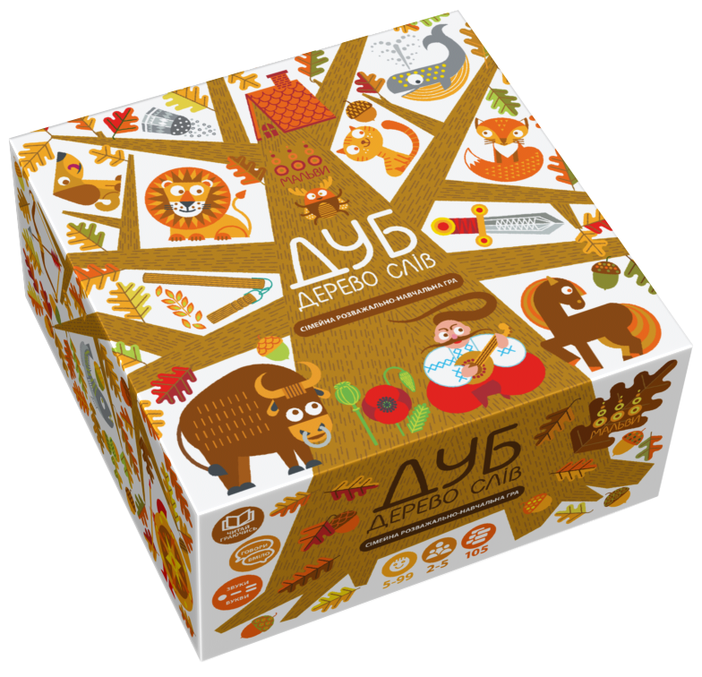Настільна гра "Дуб. Дерево слів" (17990)