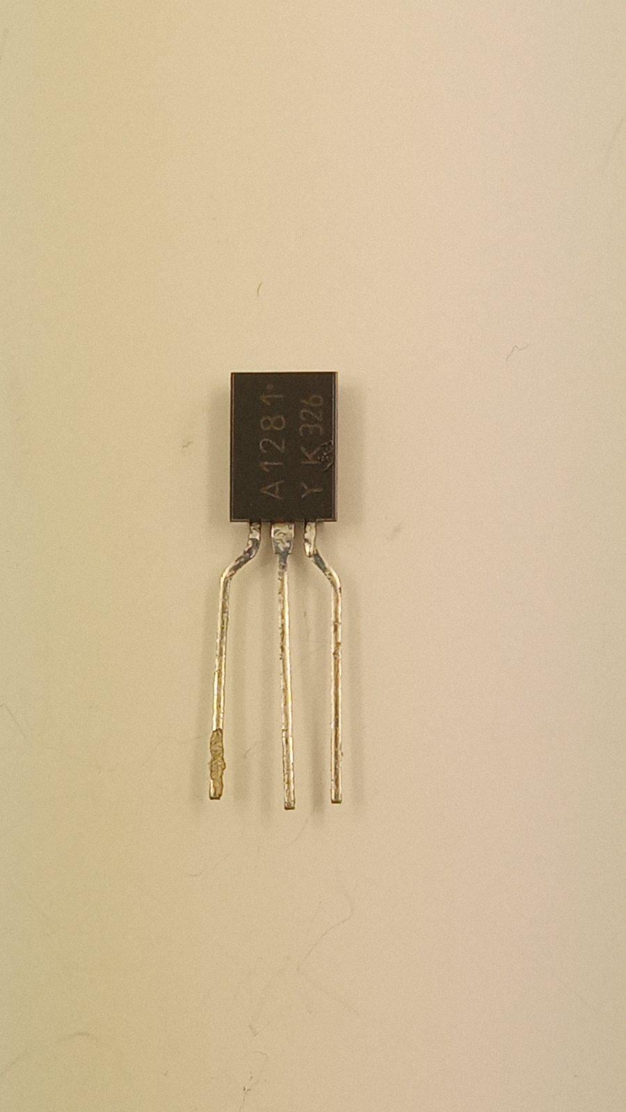 Транзистор 2SA1281 KSA1281 pnp 50V 2A 1W TO-92L (12281)