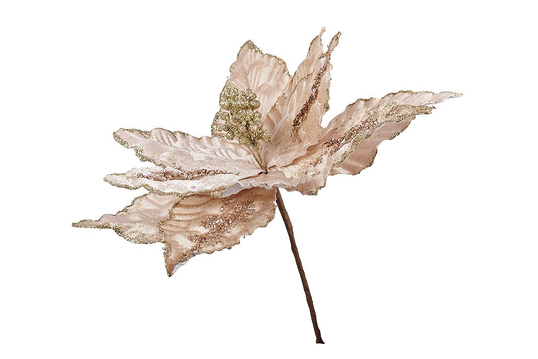 Цветок декоративный BonaDi Рождество 31 см (839-590)