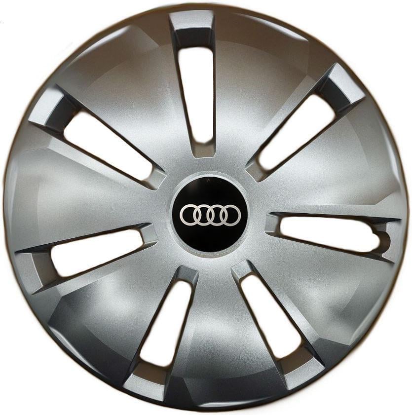 Колпаки SJS 433 с логотипом Audi R16 4 шт. Серебристый (2654555905)