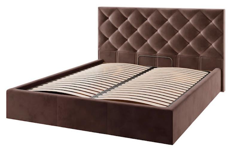 Кровать-подиум двуспальная BristolNew Design Standart London 160х200 см Коричневый Кровать-подиум двуспальная BristolNew Design Standart London 160х200 см Коричневый