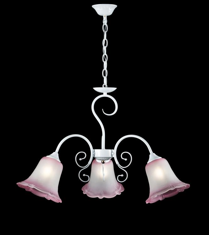Люстра з плафонами Ray L9700/3 Рожевий (IR005669)
