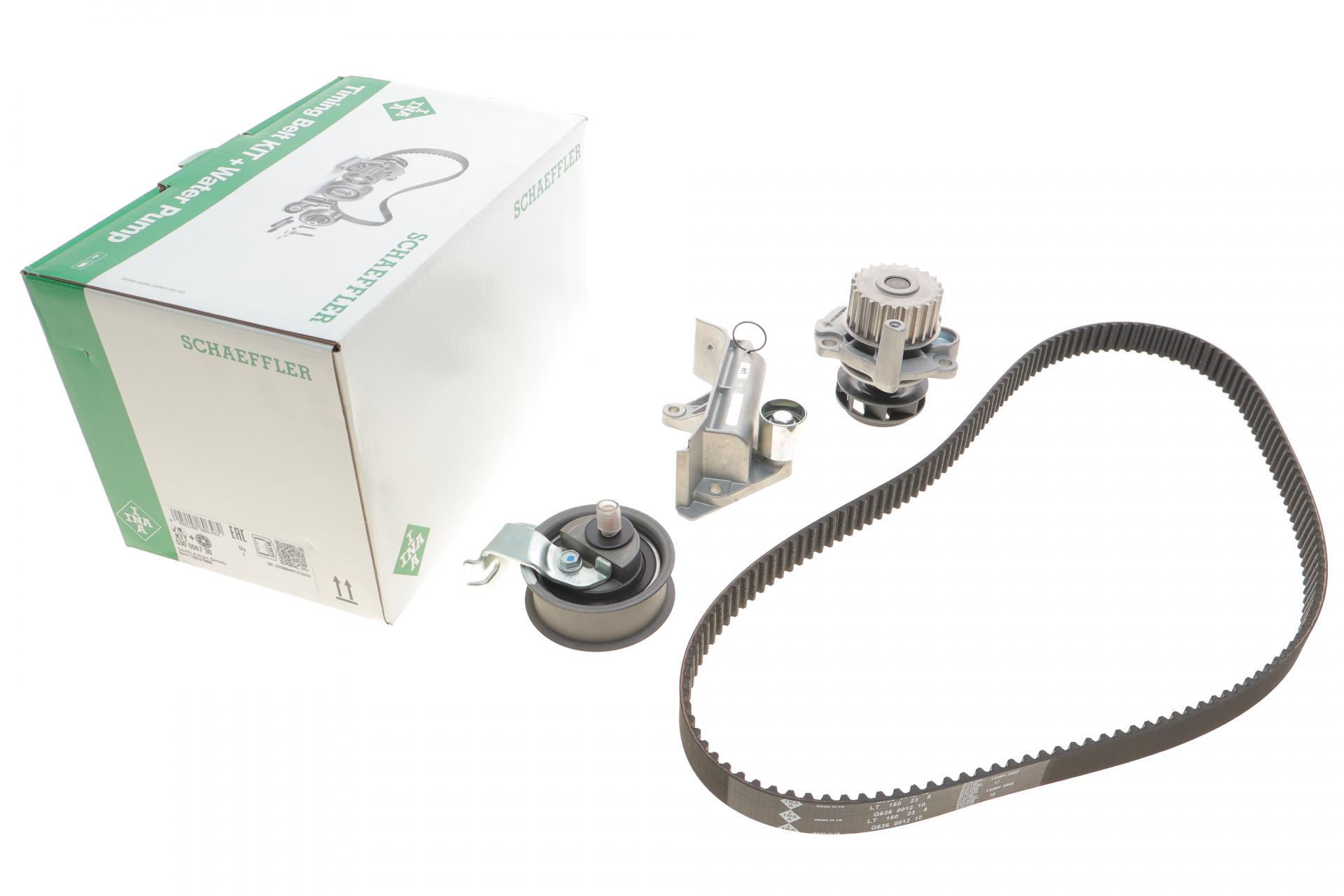 Комплект ГРМ и помпа INA Skoda Octavia/VW Golf IV 96-10 (530 0067 30)
