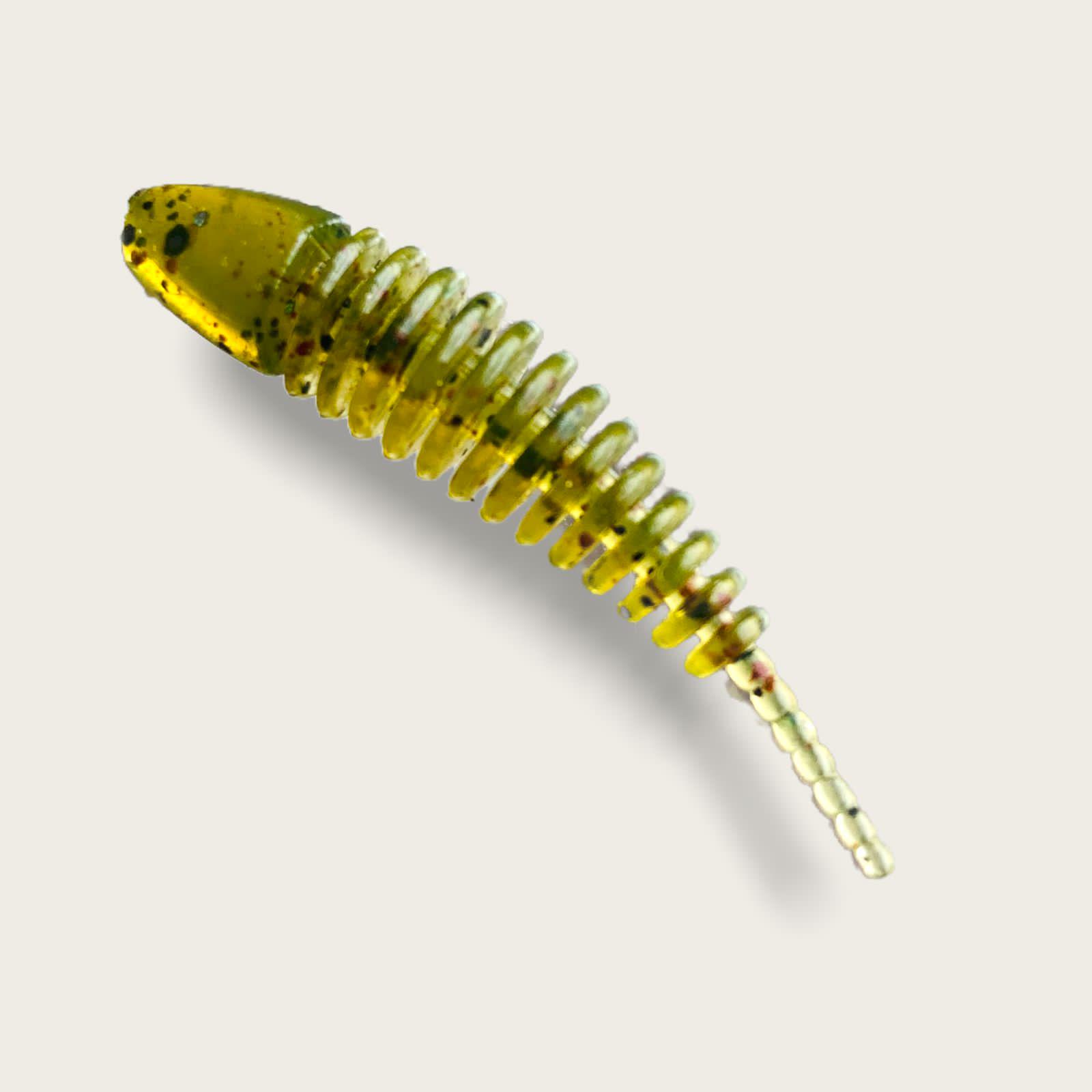 Силиконовая приманка Big Baits TT Slug речная серия 1,6" 10 шт. # 106 Green Pumpkin (2161106) - фото 4 Силиконовая приманка Big Baits TT Slug речная серия 1,6" 10 шт. # 106 Green Pumpkin (2161106) - фото 4