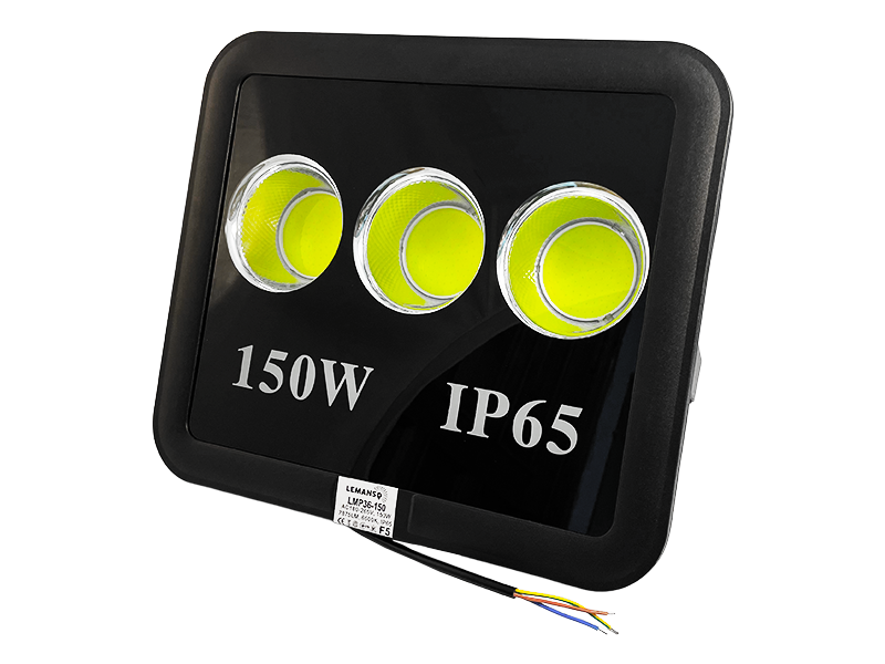 Прожектор світлодіодний Lemanso LMP36-150 COB 3 LED 150W 7875Lm 6500K IP65 (7228)