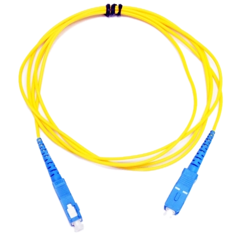Патч-корд для сетей и видеонаблюдения Simplex SC/UPC–SC/UPC SM 2 м Yellow (28746114)