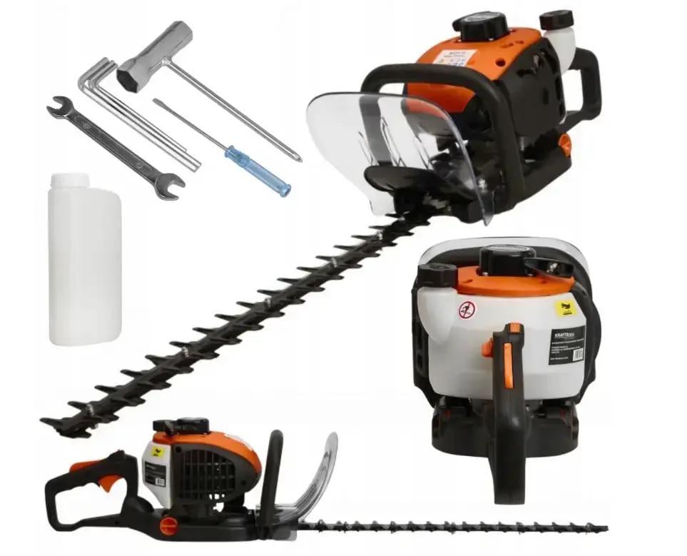 Бензиновые ножницы для стрижки кустарников Kraft&Dele KD173 3,5 кВт 6 л - фото 2 Бензиновые ножницы для стрижки кустарников Kraft&Dele KD173 3,5 кВт 6 л - фото 2