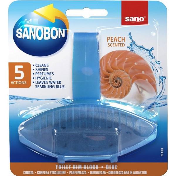Блок для унитаза Sano Персик гигиенический 0,55 г