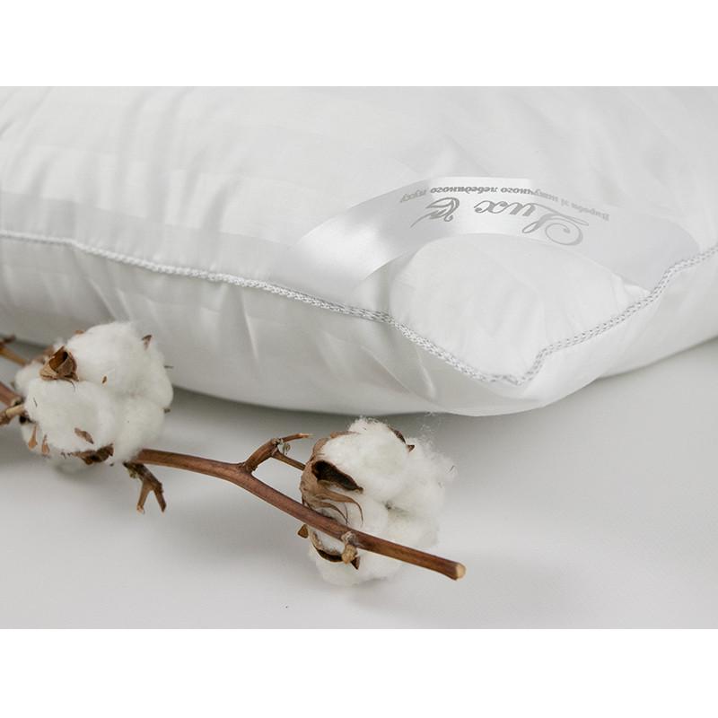 Подушка Руно Lux сатин-страйп/искусственный пух 40x60 см Белый (26293) - фото 6