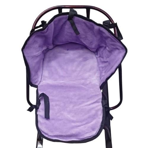 Матрацик-підстилка для санок плюш Бузковий (2838569842)