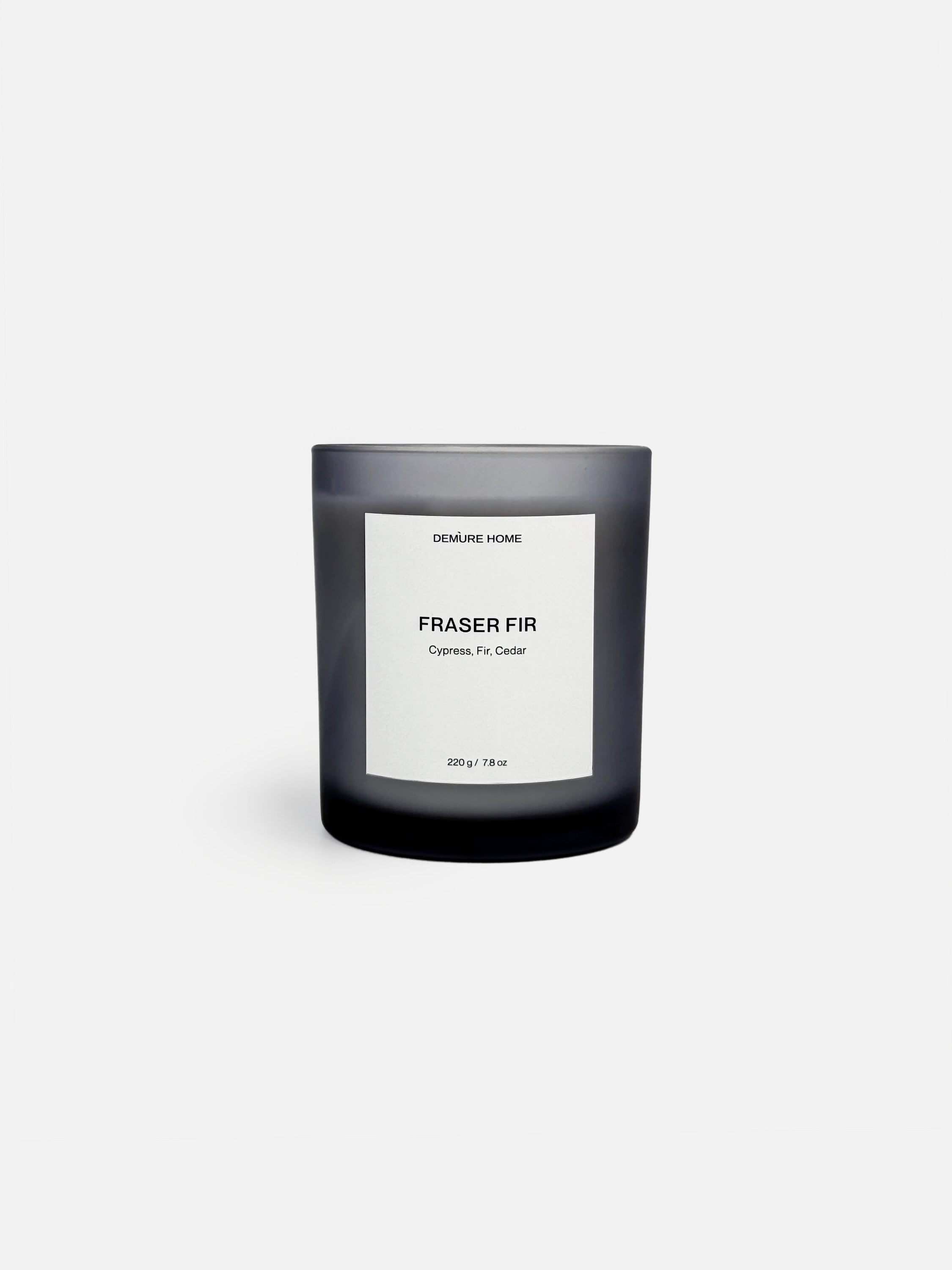 Ароматическая свеча Demure Home Fraser Fir Navy 220 г Темный (10051005)