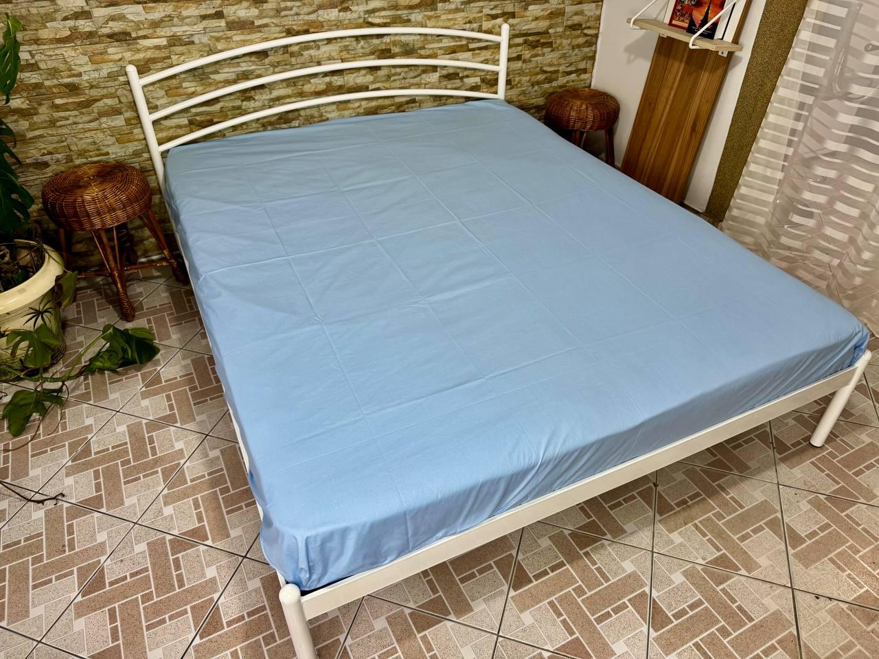 Простынь на резинке Нежная голубизна бязь 80x200 см (G-10-012A/x80) - фото 1 Простынь на резинке Нежная голубизна бязь 80x200 см (G-10-012A/x80) - фото 1