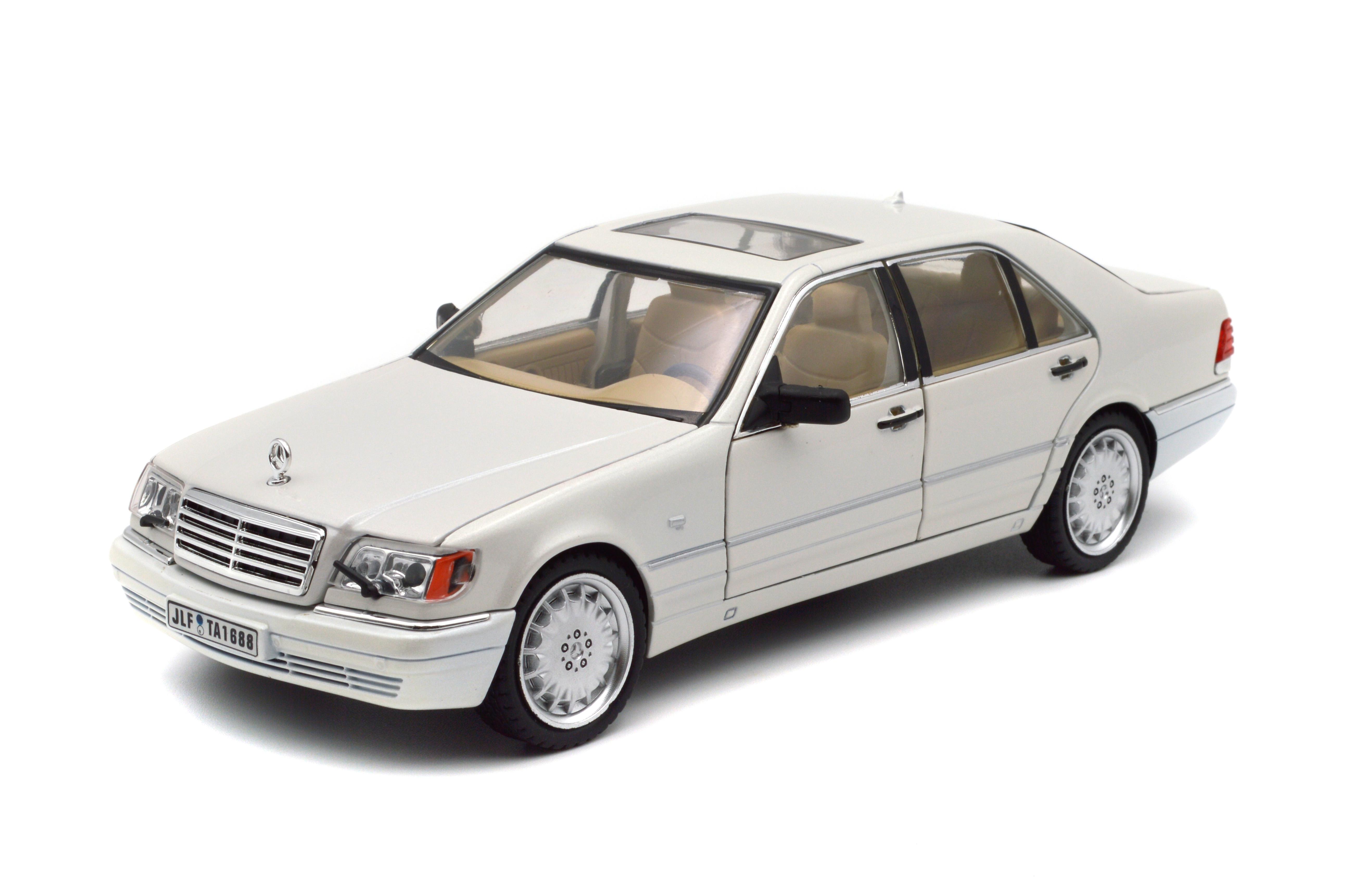 Модель металлическая АвтоЭксперт 1870-52 Mercedes-Benz S320 W140 1:24 звук/свет/открывающаяся дверь