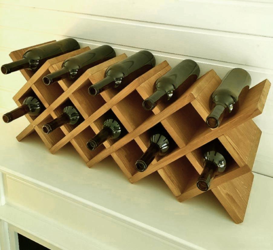 Полка для вина настольная Ресорт Сиена (Впс-013705)